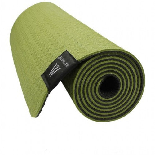 Yoga Mat Double Layers with Adjustable Strap